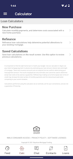 BayshoreApp Screen 2