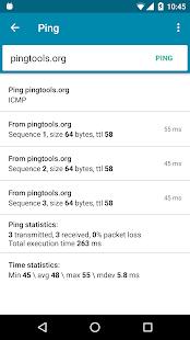 Екранна снимка на PingTools Pro