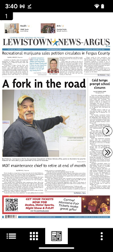 Android application Lewistown News Argus screenshort