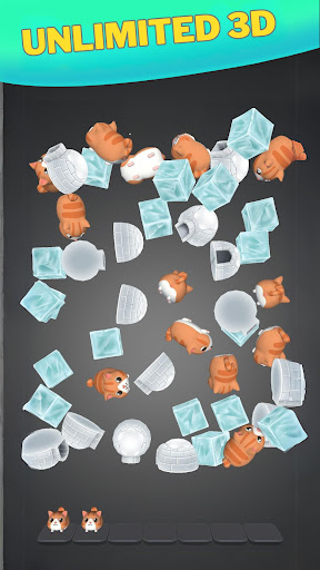 Android application Find Triple 3D - Match 3D Game screenshort