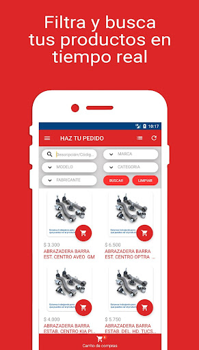 Redpartes: Portal del Cliente Screen 2