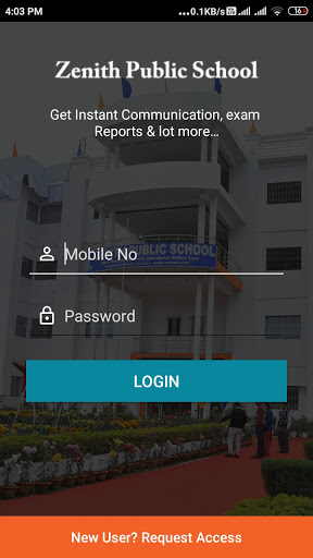 Android application Zenith Public School screenshort