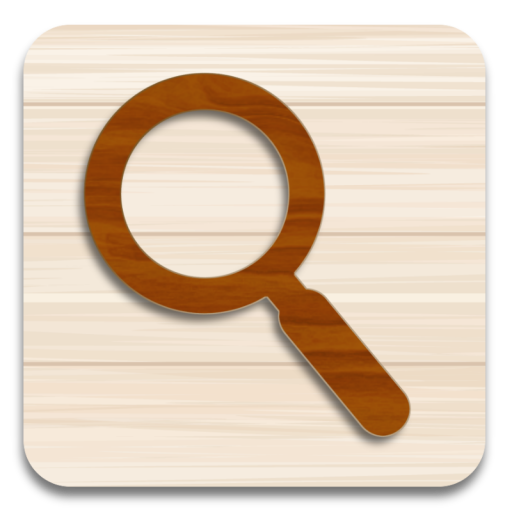 Simple Magnifier  Icon