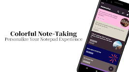 screenshot of RainbowPad: Color Note Notepad