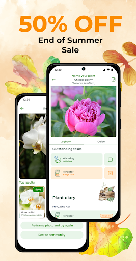 Android application PlantSnap: plant identifier screenshort