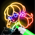 Draw Glow Princess 1.0.28