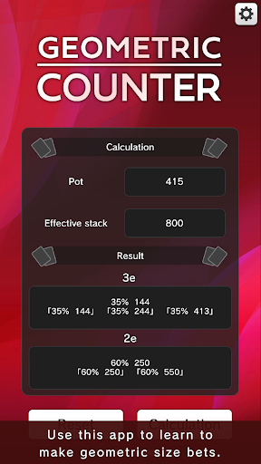 Poker GEOMETRIC COUNTER 4