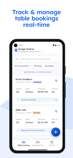 Zomato Dining Partner Screen 2