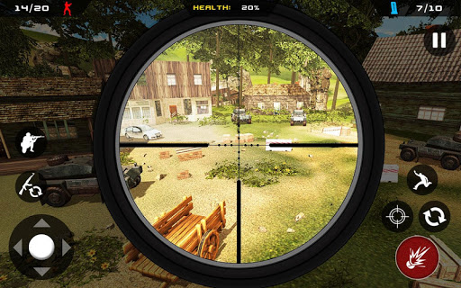 Télécharger Gratuit Sniper Ghost Commando Warrior - Jungle Survival APK MOD (Astuce) screenshots 2