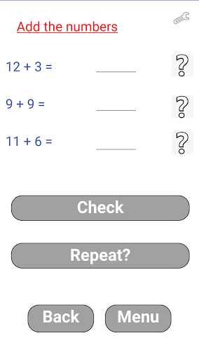 Examples in mathematics Screen 2
