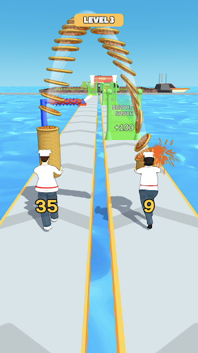 Android application Pizza Shuffle screenshort