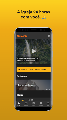 Android application Igreja de Cristo Maranatha screenshort