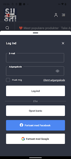 Koyo Sushi DK Screen 2