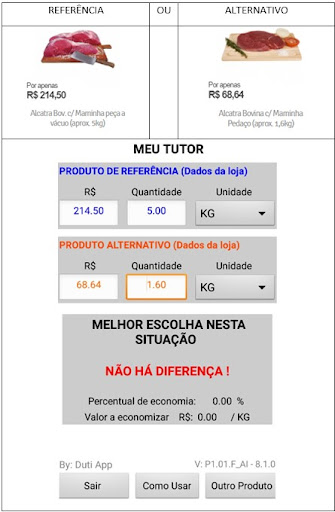 MEU TUTOR; você na opção certa Screen 3