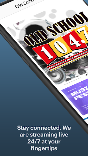Android application Old School 1047 screenshort