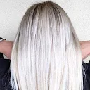 Blonden Haare 