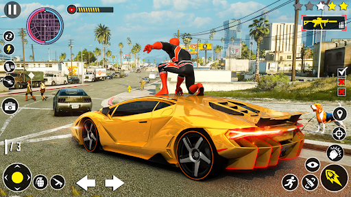 Spider Game Mafia Rope Hero Mod All