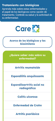 Care+ España Screen 2