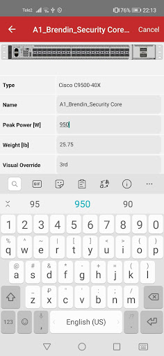 Android application netTerrain screenshort