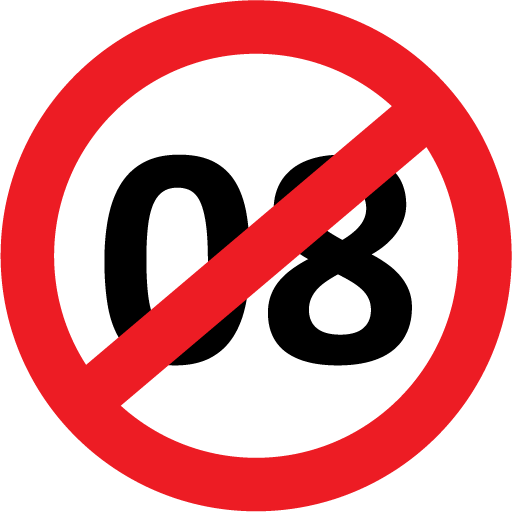 0800NO say no to 0870/45