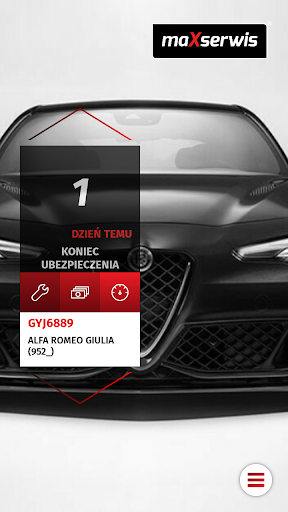 Android application MaXserwis screenshort