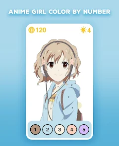 Anime Girl Color by Number - Apps on Google Play