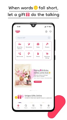 IGP: Flowers, Cakes, Gifts Appのおすすめ画像2