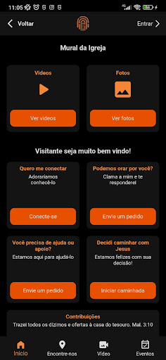 Android application IBR Família IDALL screenshort