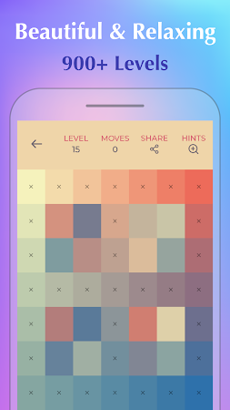 Game screenshot Color Puzzle: Offline Hue Game mod apk