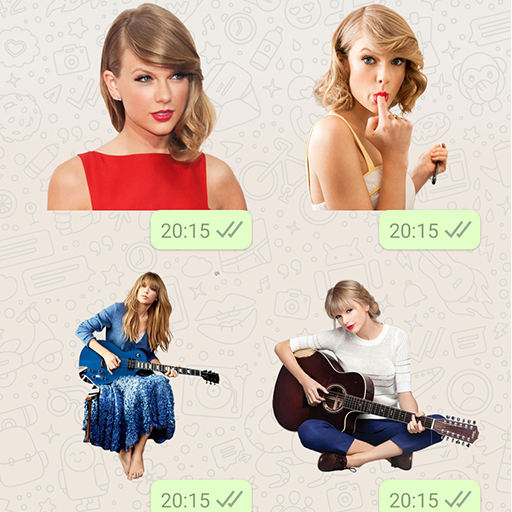 Taylor Swift WAStickerApps : Stickers 4 Whatsapp
