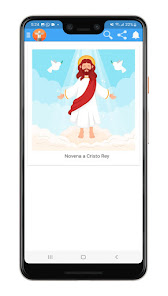 Captura de Pantalla 2 Novena a Cristo Rey android