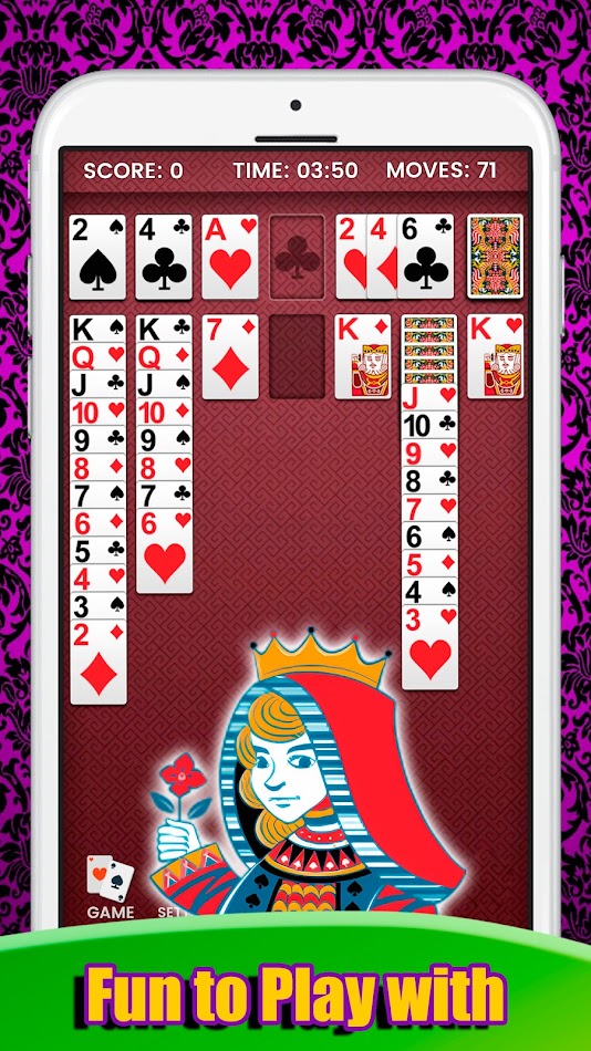 #2. Classic Solitaire Klondike (Android) di: More relaxing games