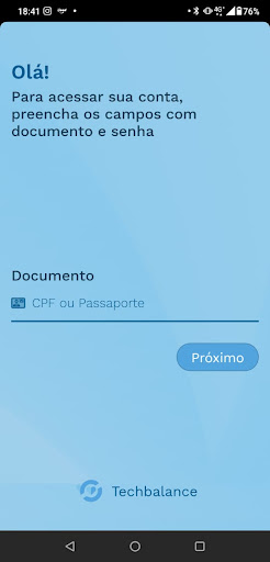 Android application TechLive screenshort