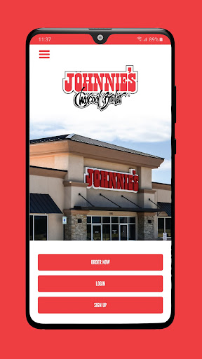 Android application Johnnie's Rewards screenshort