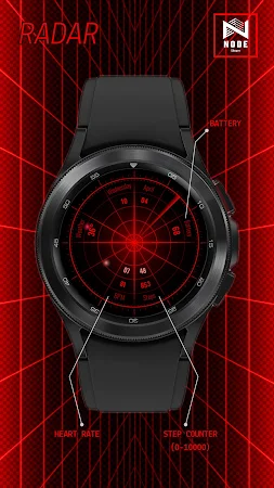 Game screenshot Radar Watch Face by Nodeshaper apk download