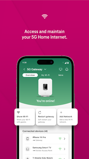 Screenshot of T-Mobile