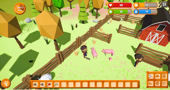 Survival Farming Craft Game HD