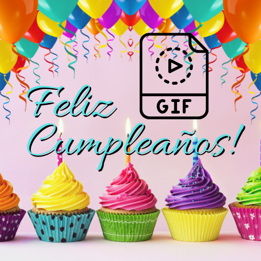 Feliz Cumpleaños Gif  Icon