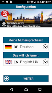 SCHRITTE in 50 Sprachen Screenshot