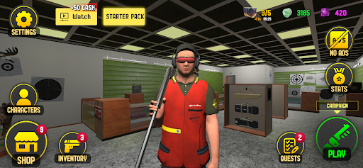 Android application Skeet screenshort