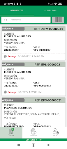 Go! GRCHIA Screen 2