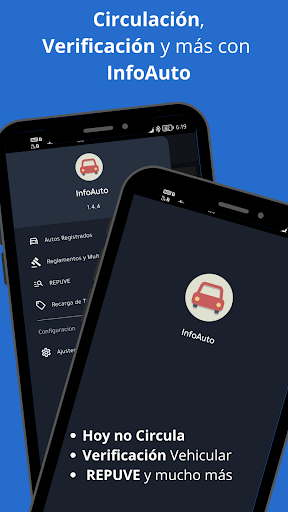 Android application InfoAuto screenshort