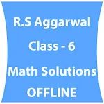 Cover Image of डाउनलोड आरएस अग्रवाल कक्षा 6 गणित समाधान ऑफलाइन - 2020 1.3 APK