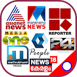 Cover Image of Télécharger Malayalam News TV en direct || Chaînes d'information malayalam  APK