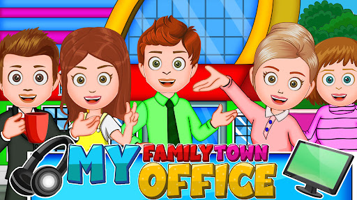 Android application My Family Town : City Office screenshort
