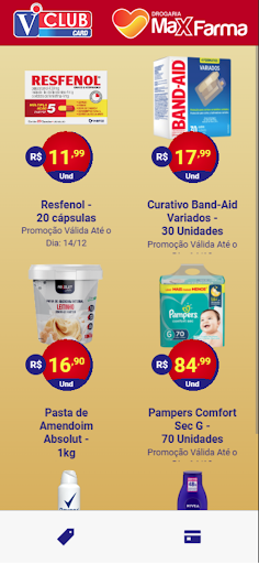 Android application Max Farma - V Club Card screenshort
