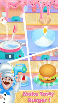 chef cooking recipe game - Screenshot 3