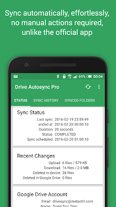 Autosync for Google Driveのおすすめ画像2