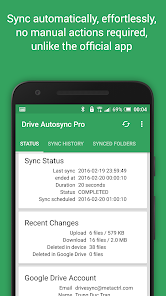 Autosync for Google Drive  screenshots 2