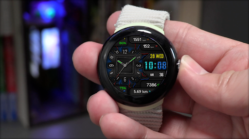 Hybrid AMIRATO WS43 Watch face Screenshot